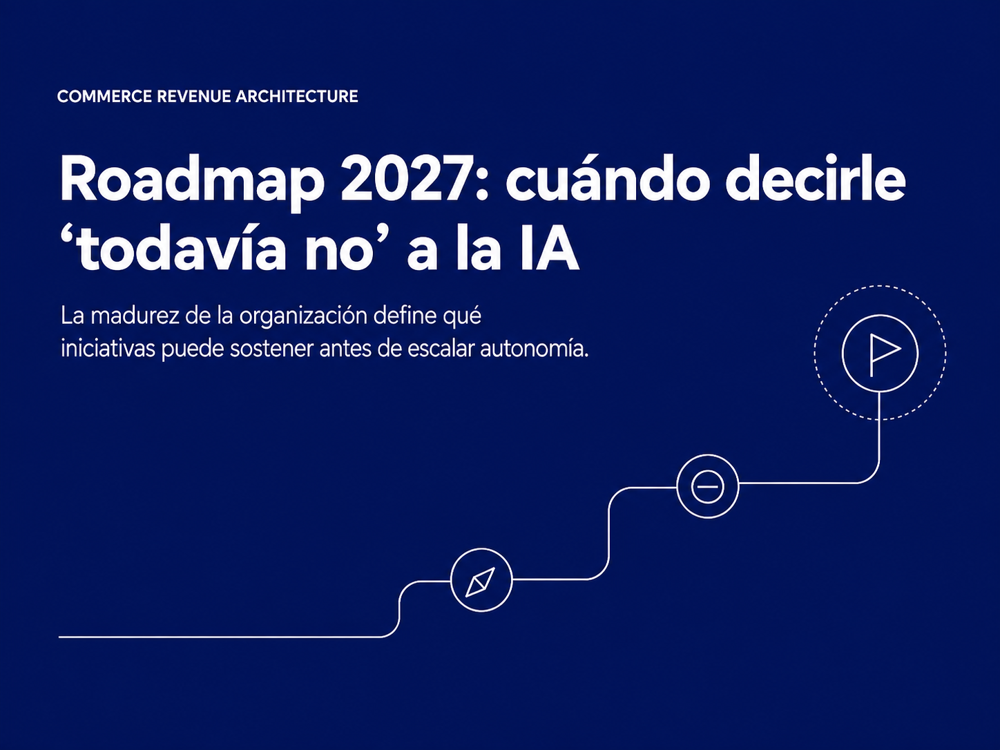 Roadmap 2027: cuándo decirle ‘todavía no’ a la IA
